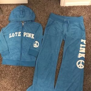 Victoria’s Secret Pink Hoodie Sweat pants